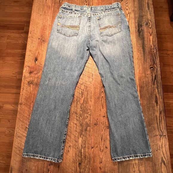 Ariat M4 Low Rise Boot Cut Jeans Size 38x32 (34x3 Work Western Cowboy Rodeo - Picture 4 of 16